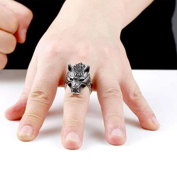 Bague Loup Garou