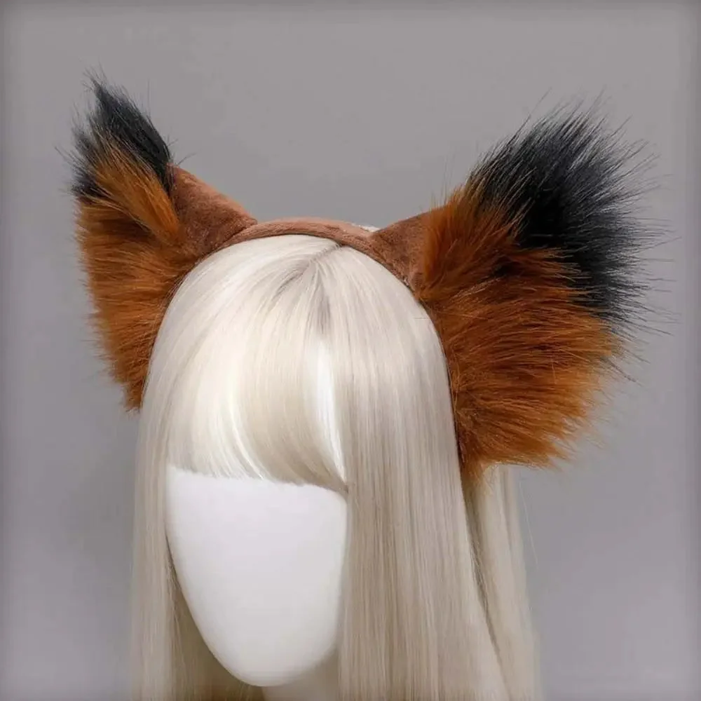 Oreilles de Loup Roux & Noires Majestueuses