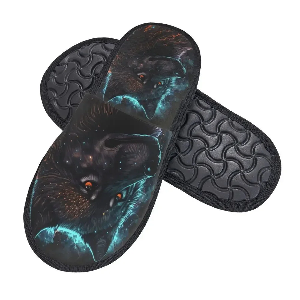 Détails des Chaussons Loup