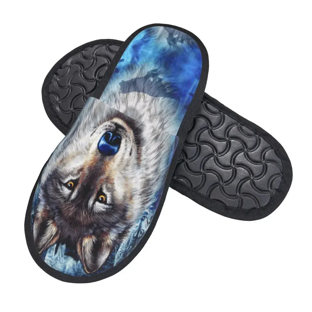 Chaussons Loup Bleu Hurleur