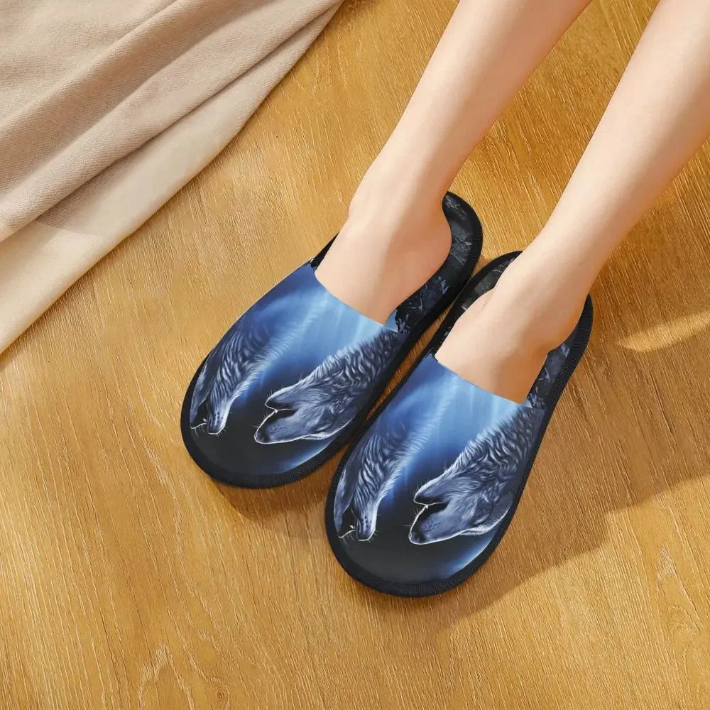 Chaussons Loup Hiver
