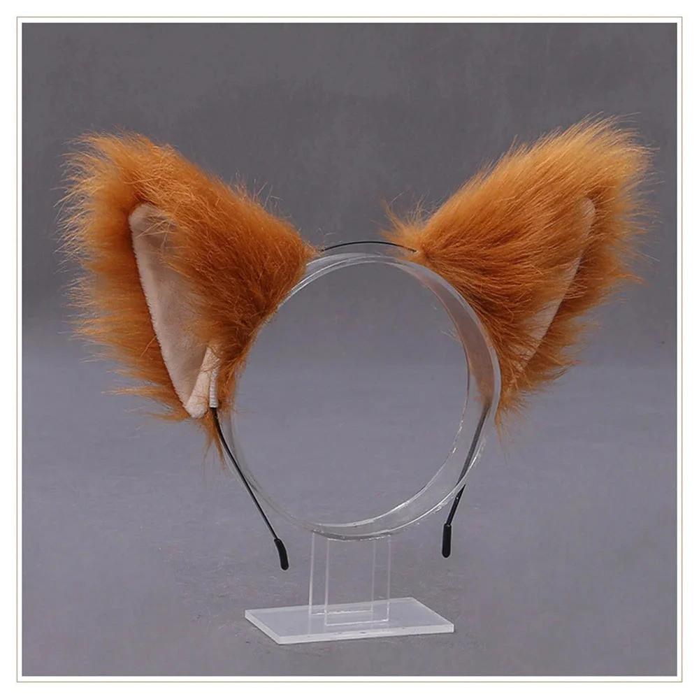 Oreilles de Loup Roux Authentiques