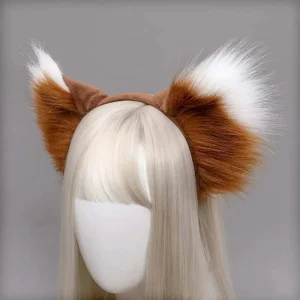 OREILLES DE LOUP ROUX & BLANCHES NATURELLES