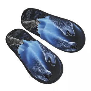 CHAUSSONS LOUP REFLET DE LA LUNE