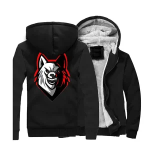 BLOUSON LOUP MOTIF