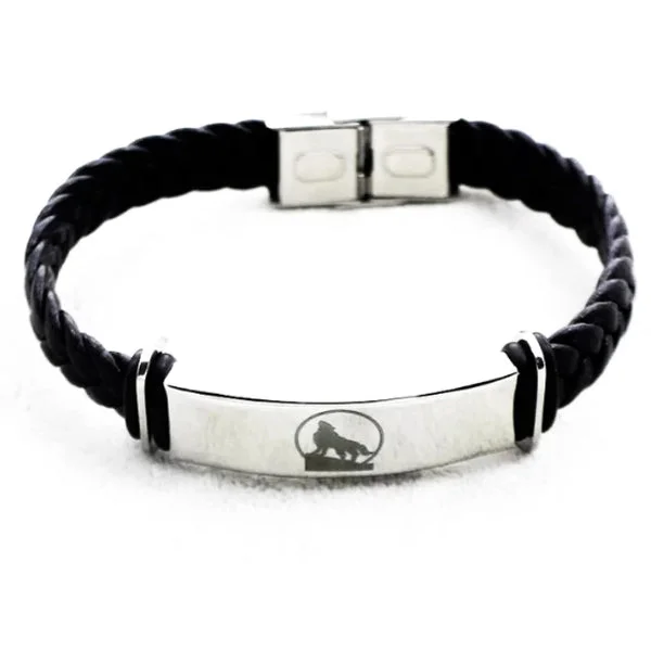 Bracelet Loup Animal Totem